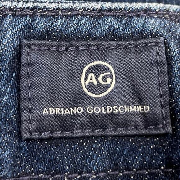 Adriano Goldschmied Juliette Blue Nautical Wide Leg Crop Trouser Jeans Pants 27 - Picture 5 of 7